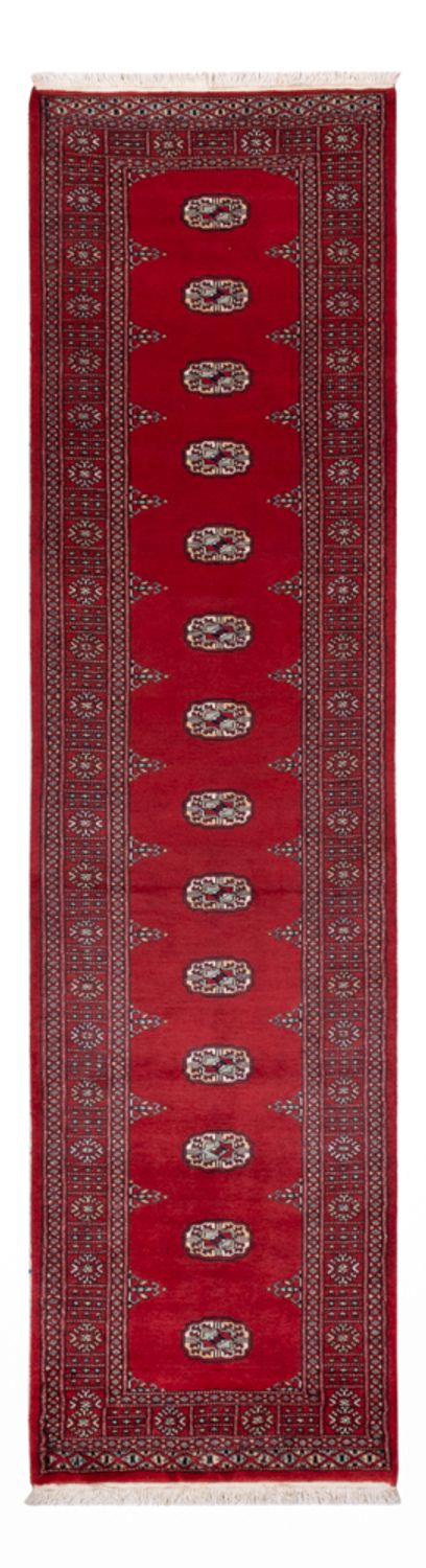 Løber Pakistan Tæppe - 311 x 78 cm - rød