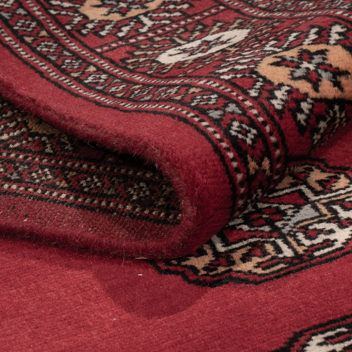 Løber Pakistan Tæppe - 289 x 78 cm - rød