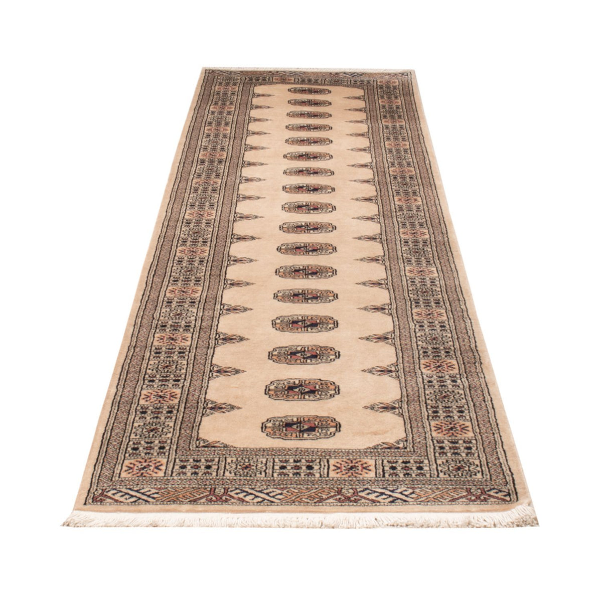 Løber Pakistan Tæppe - 311 x 79 cm - beige