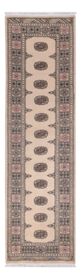 Løber Pakistan Tæppe - 288 x 79 cm - beige
