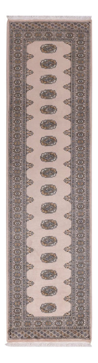 Løber Pakistan Tæppe - 302 x 79 cm - beige