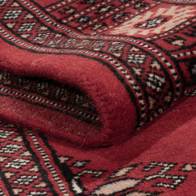Løber Pakistan Tæppe - 303 x 79 cm - rød
