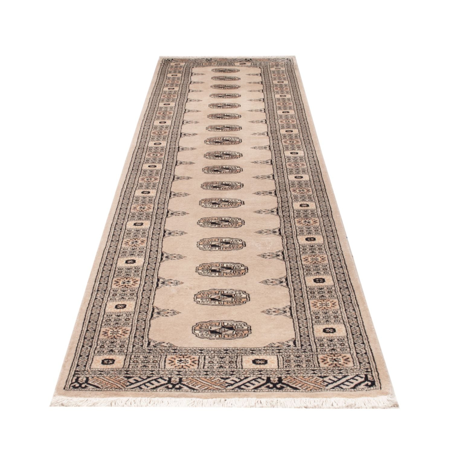 Løber Pakistan Tæppe - 317 x 78 cm - beige