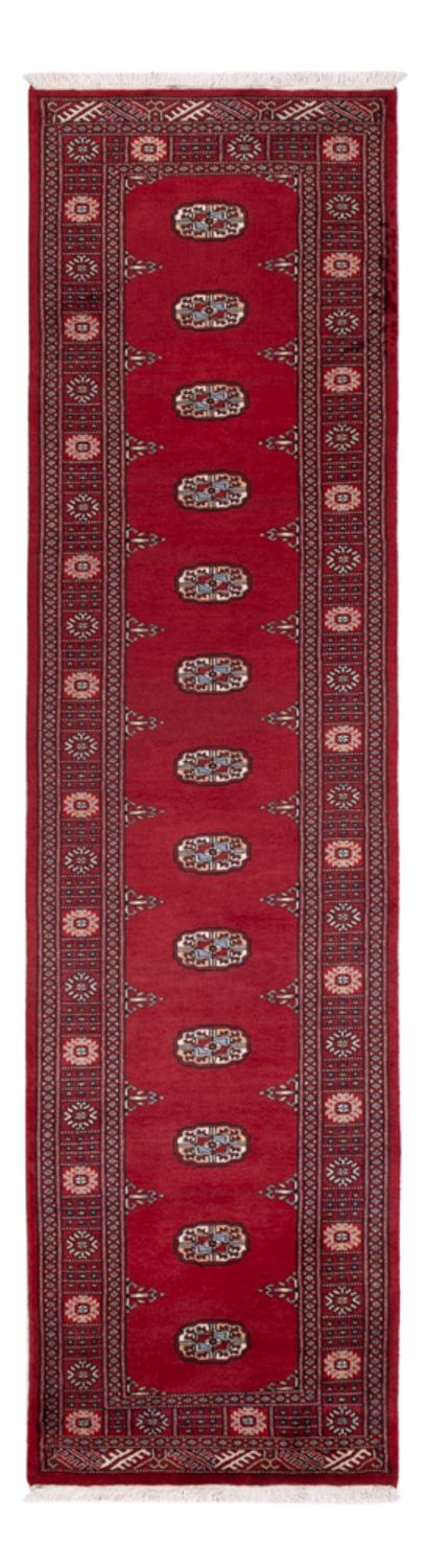 Løber Pakistan Tæppe - 305 x 77 cm - rød