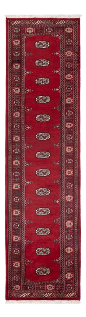 Løber Pakistan Tæppe - 305 x 77 cm - rød