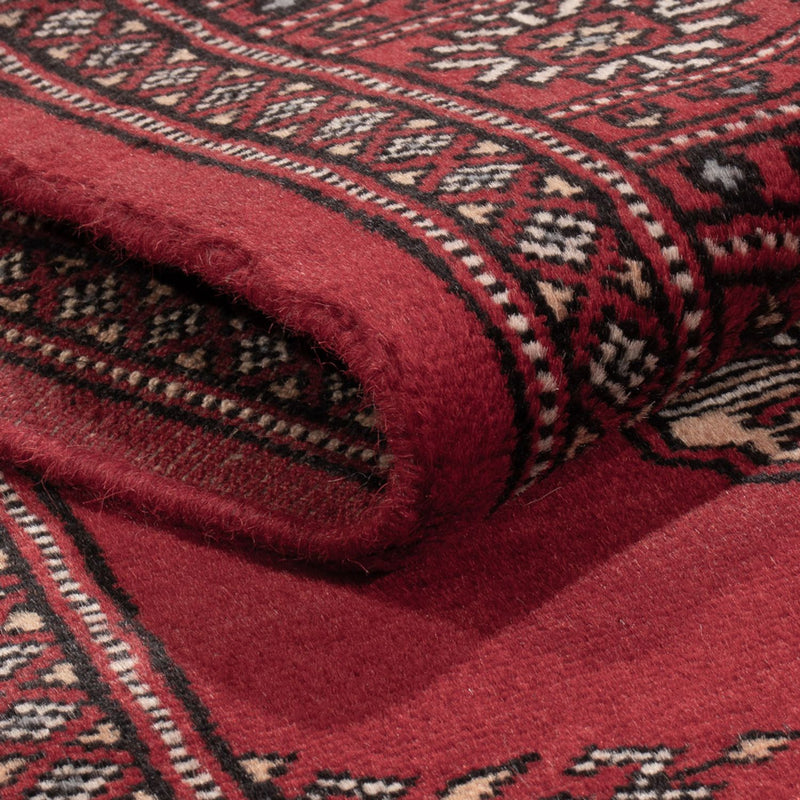Løber Pakistan Tæppe - 305 x 77 cm - rød