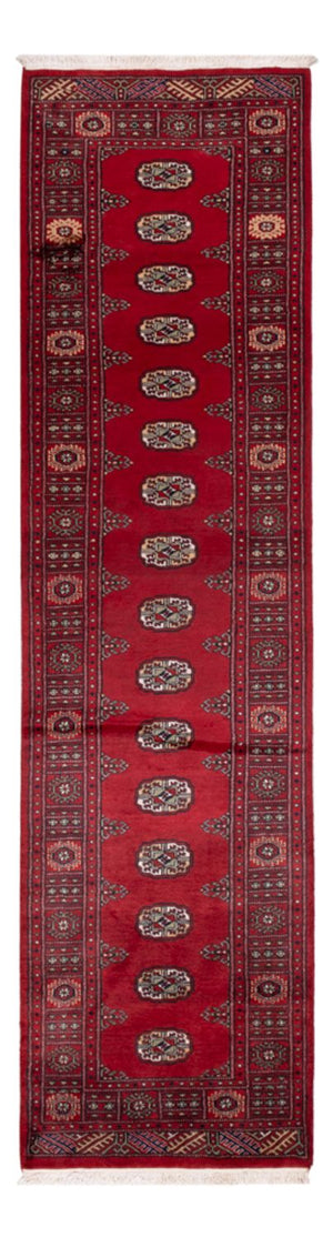 Løber Pakistan Tæppe - 297 x 79 cm - rød