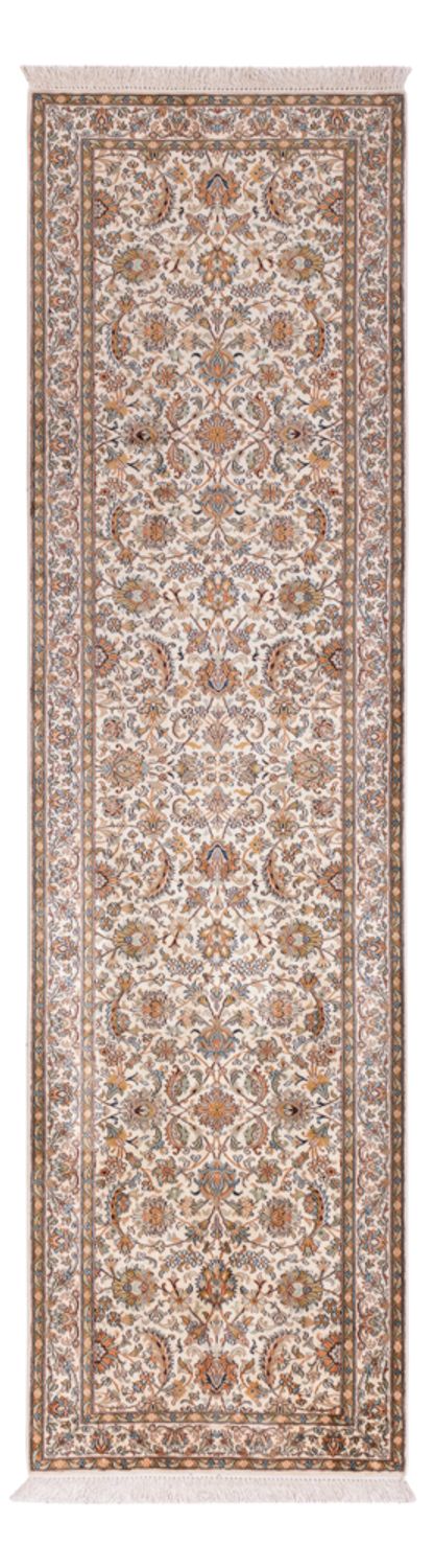 Løber Silketæppe - Kashmir Silk - 308 x 80 cm - beige