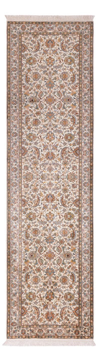 Løber Silketæppe - Kashmir Silk - 308 x 80 cm - beige