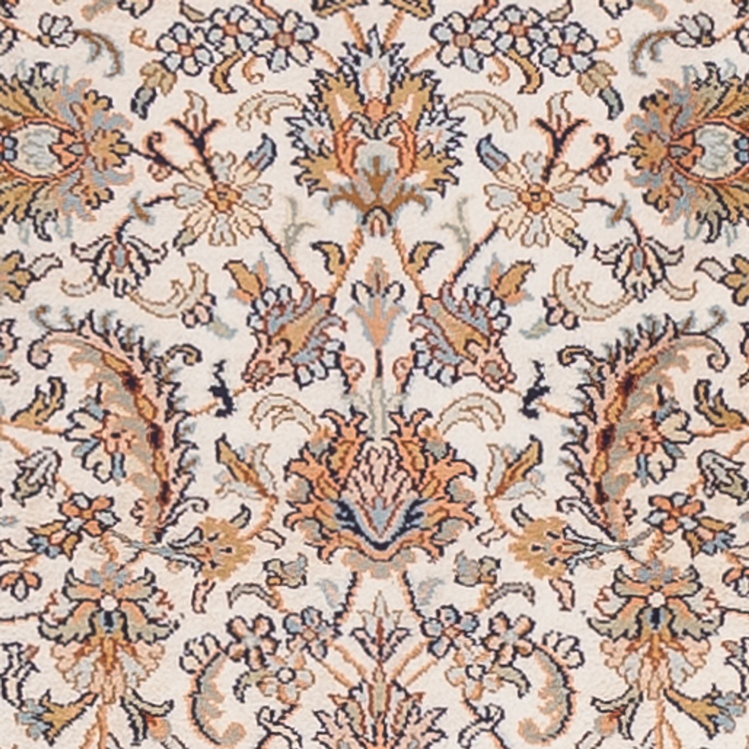 Løber Silketæppe - Kashmir Silk - 308 x 80 cm - beige