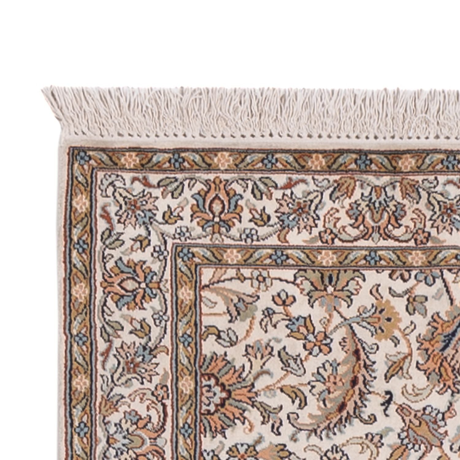 Løber Silketæppe - Kashmir Silk - 308 x 80 cm - beige