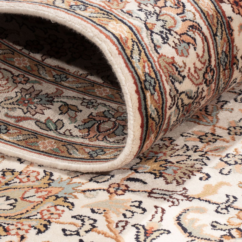 Løber Silketæppe - Kashmir Silk - 308 x 80 cm - beige