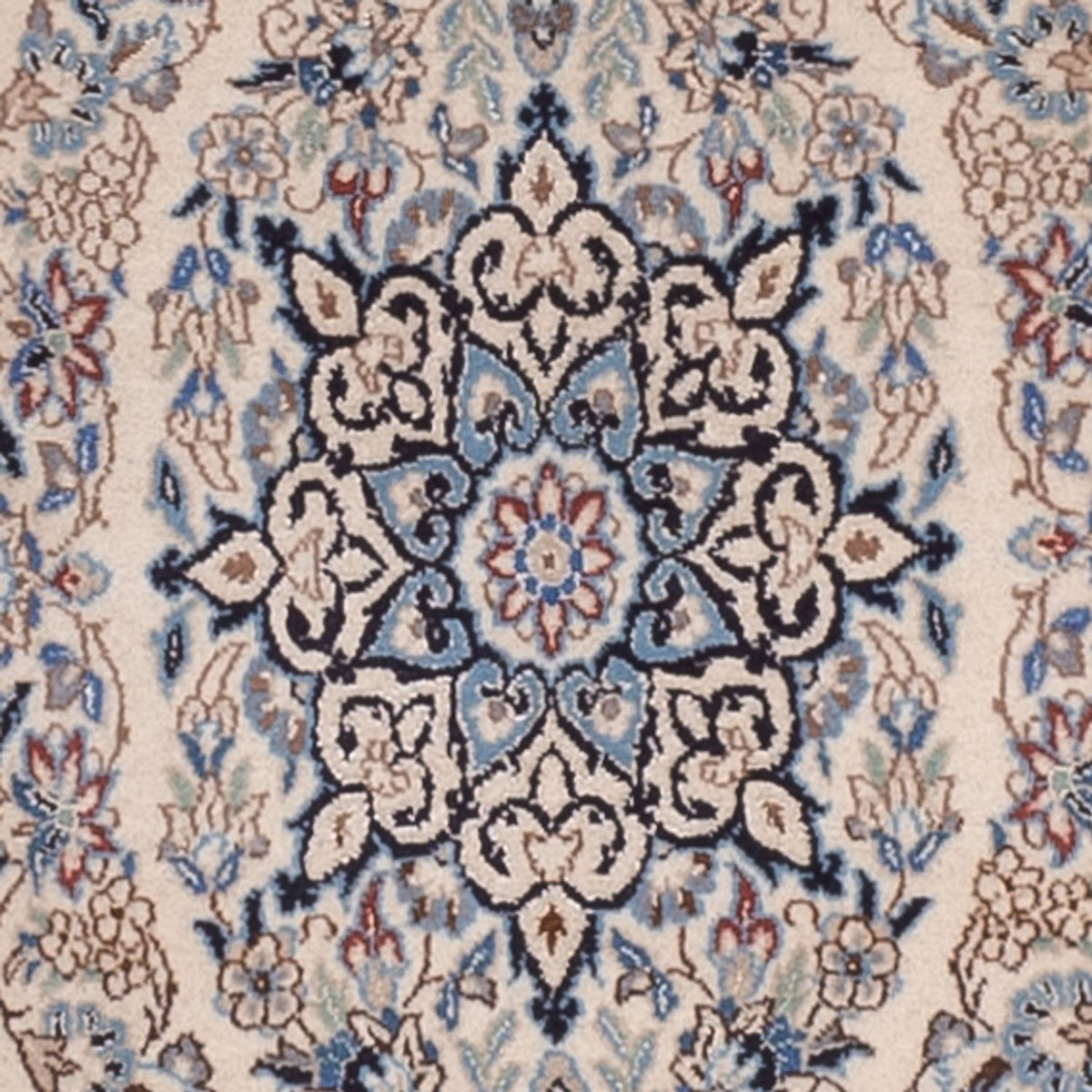 Løber Persisk tæppe - Nain - 293 x 60 cm - mørk beige