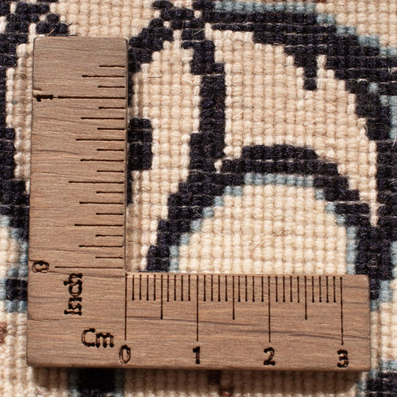 Løber Persisk tæppe - Nain - 293 x 60 cm - mørk beige