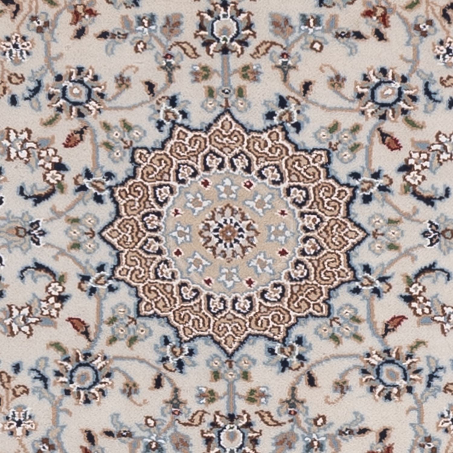 Løber Orientalsk tæppe - Nain - Indus - 307 x 80 cm - beige