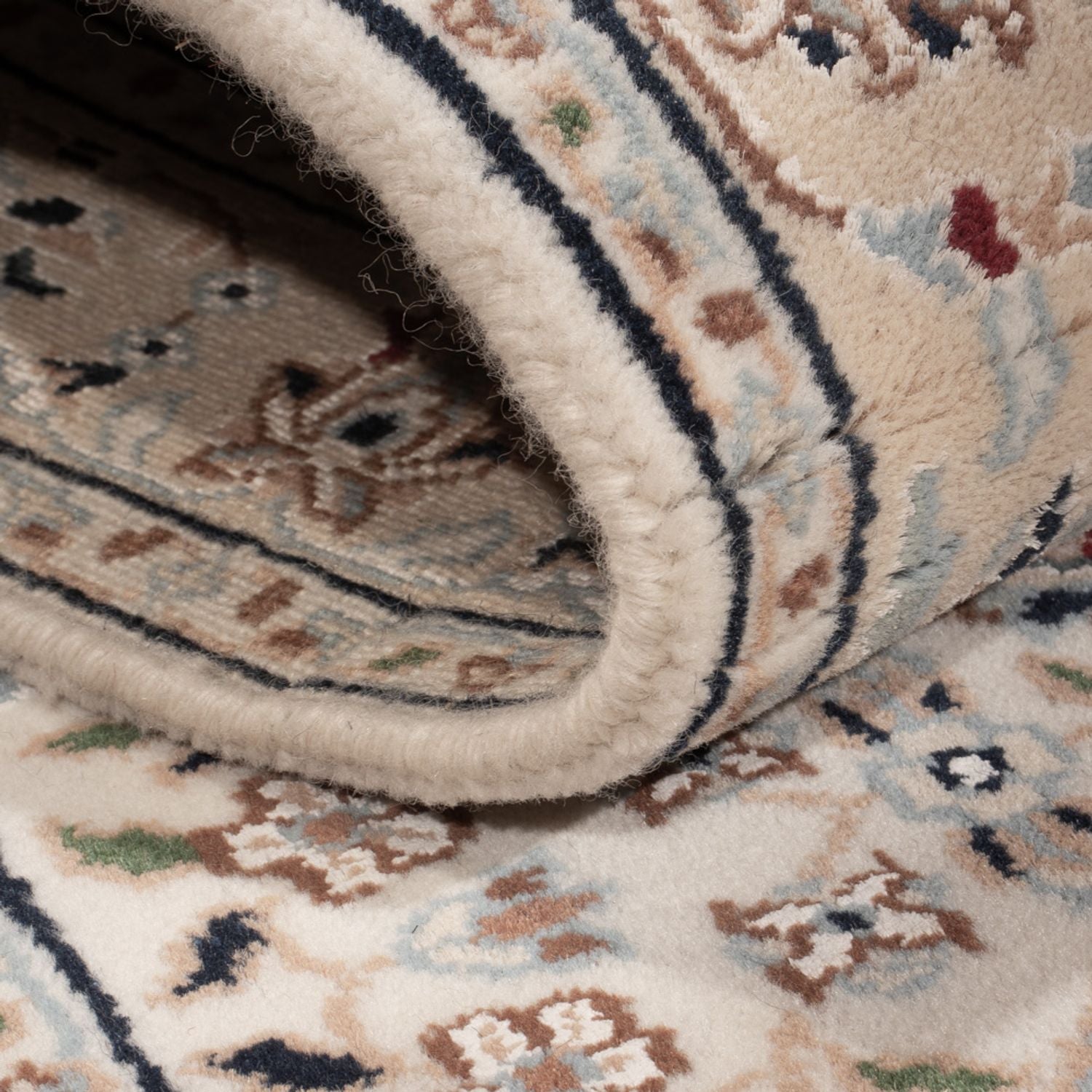 Løber Orientalsk tæppe - Nain - Indus - 307 x 80 cm - beige