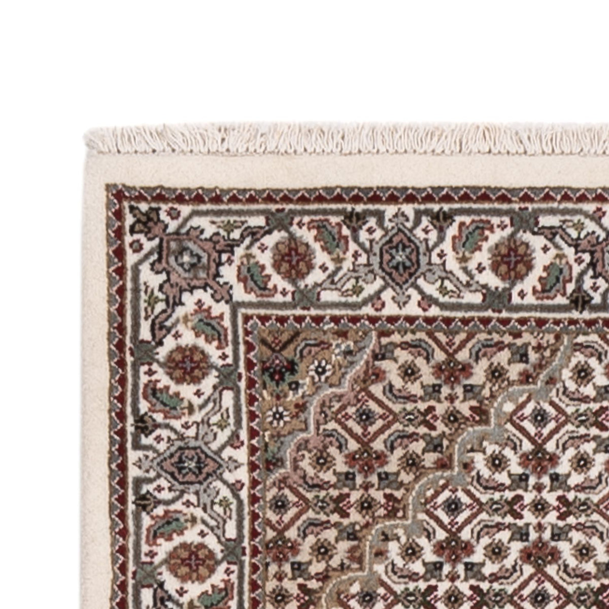 Løber Orientalsk tæppe - Tabriz - 315 x 84 cm - mørk beige