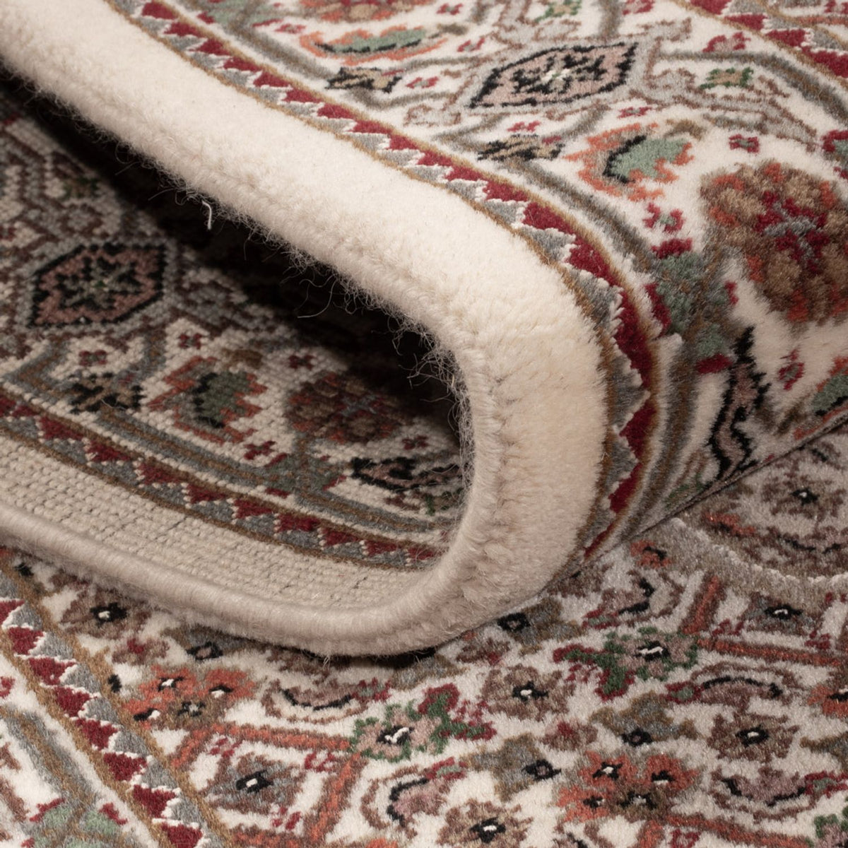 Løber Orientalsk tæppe - Tabriz - 315 x 84 cm - mørk beige