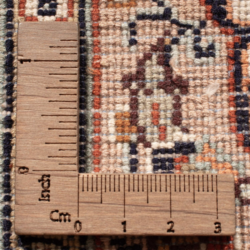 Løber Silketæppe - Kashmir Silk - 301 x 77 cm - mørk beige