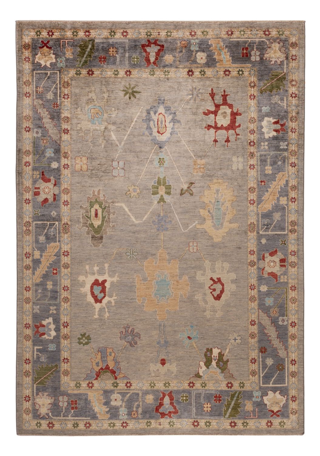 Ziegler Carpet - Usak - 287 x 203 cm - lys beige