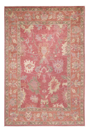 Ziegler Carpet - Usak - 301 x 198 cm - lysrød