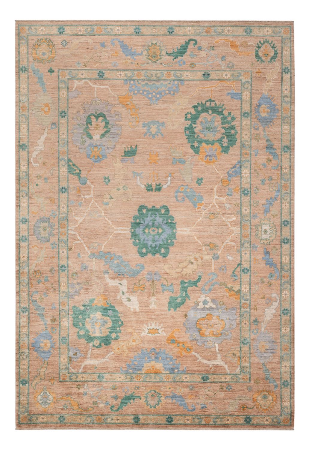 Ziegler Carpet - Usak - 302 x 208 cm - lysrød
