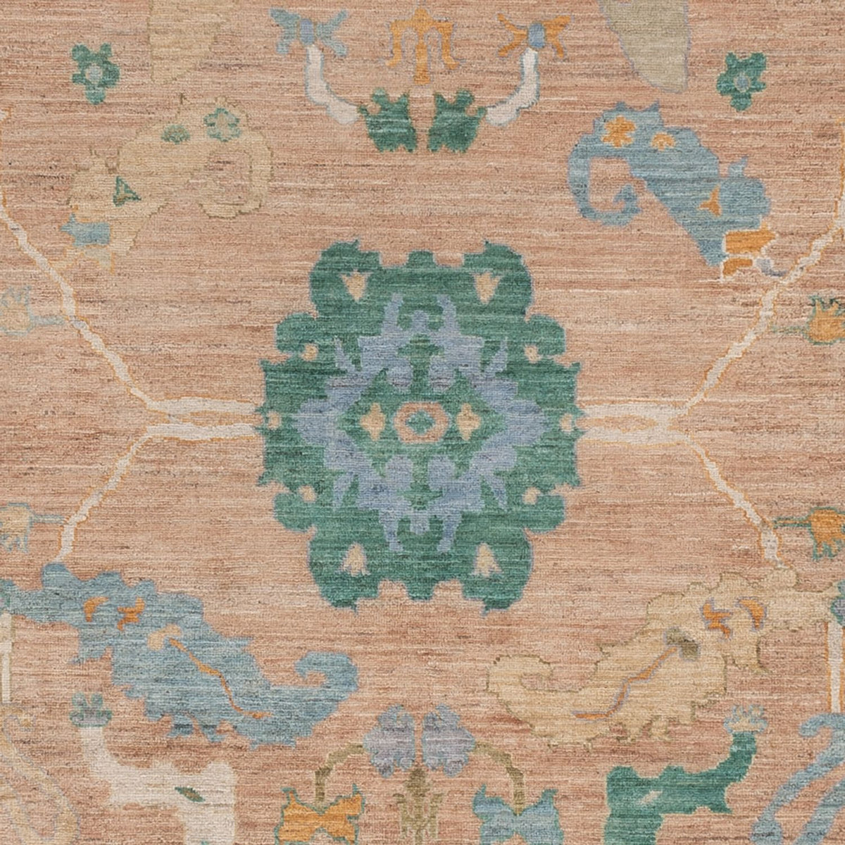 Ziegler Carpet - Usak - 302 x 208 cm - lysrød