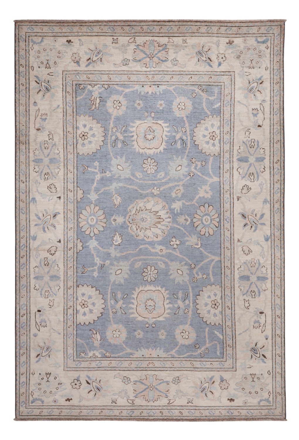 Ziegler Carpet - Usak - 301 x 206 cm - lyseblå