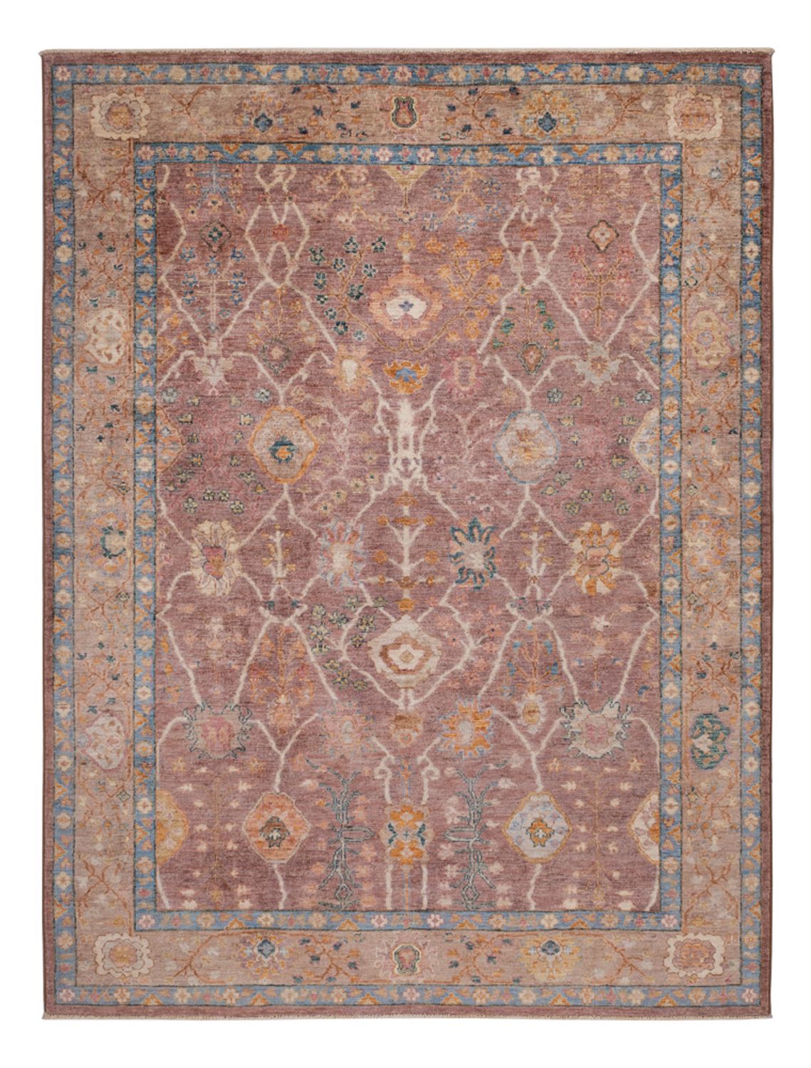 Ziegler Carpet - Usak - 232 x 174 cm - mørkerød