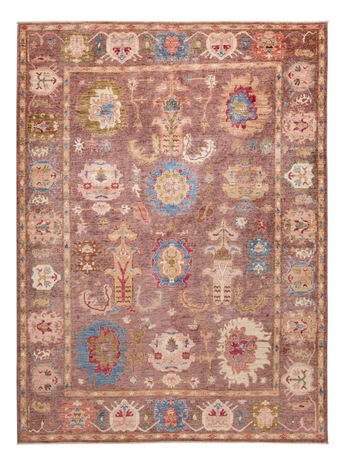 Ziegler Carpet - Usak - 277 x 203 cm - mørkerød