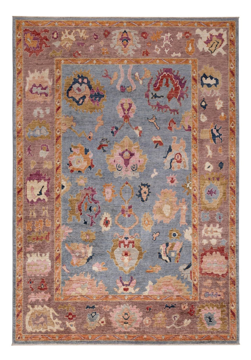 Ziegler Carpet - Usak - 289 x 202 cm - lyseblå