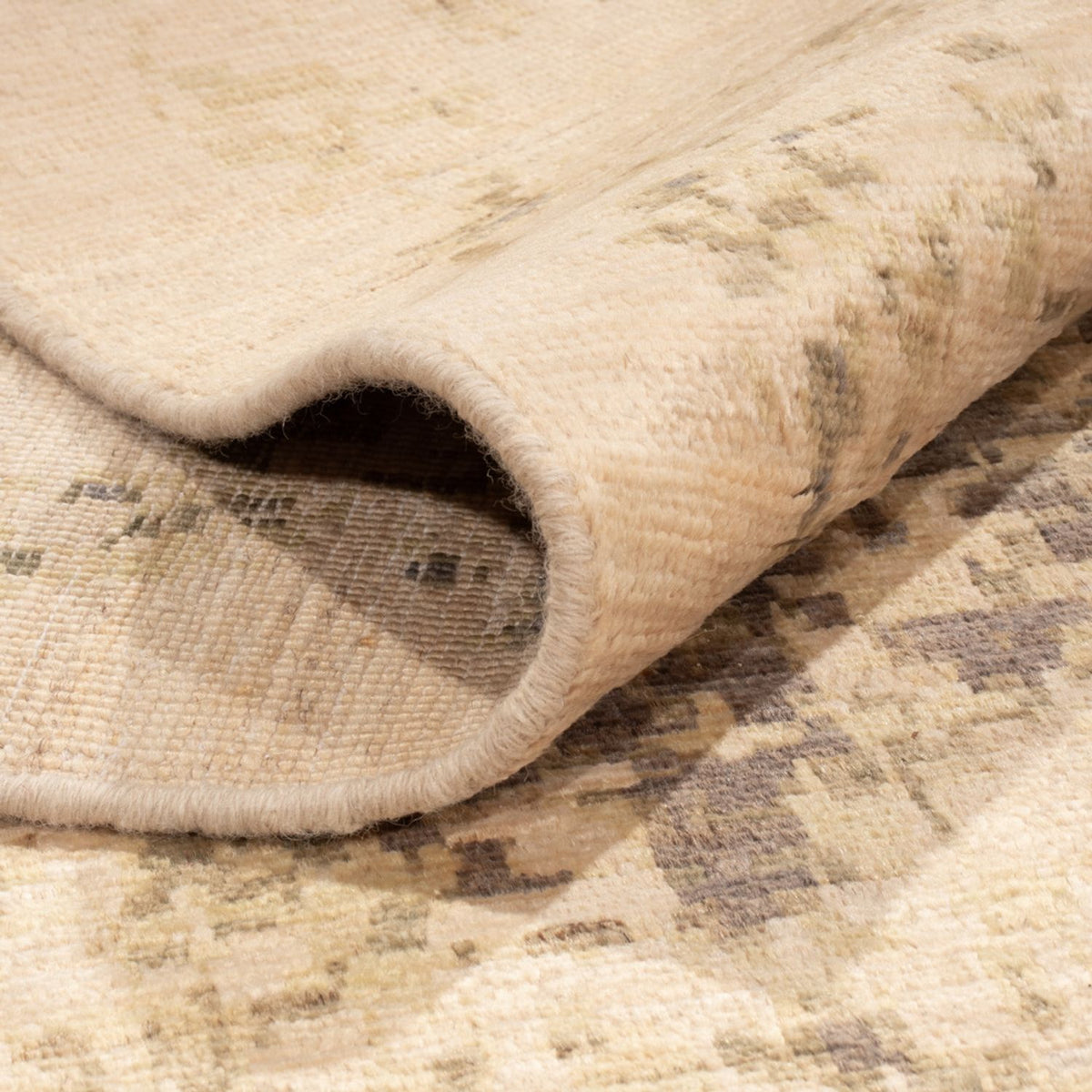 Designer tæppe - 348 x 243 cm - creme