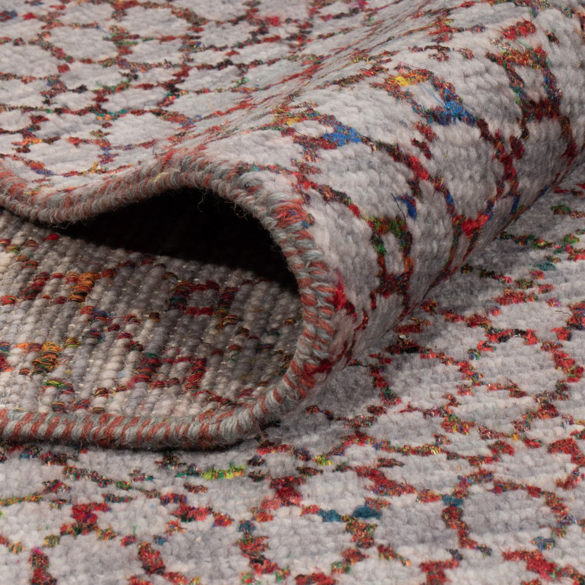 Designer tæppe - 363 x 274 cm - lilla