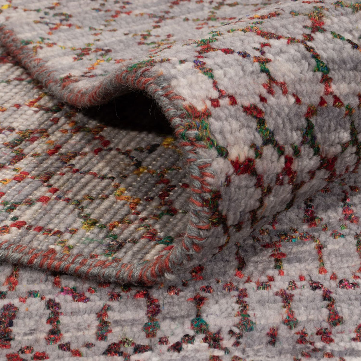 Designer tæppe - 365 x 270 cm - lilla