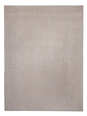 Designer tæppe - 361 x 271 cm - lysegrå