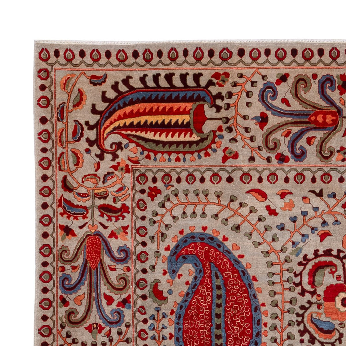 Designer tæppe - 380 x 271 cm - rød