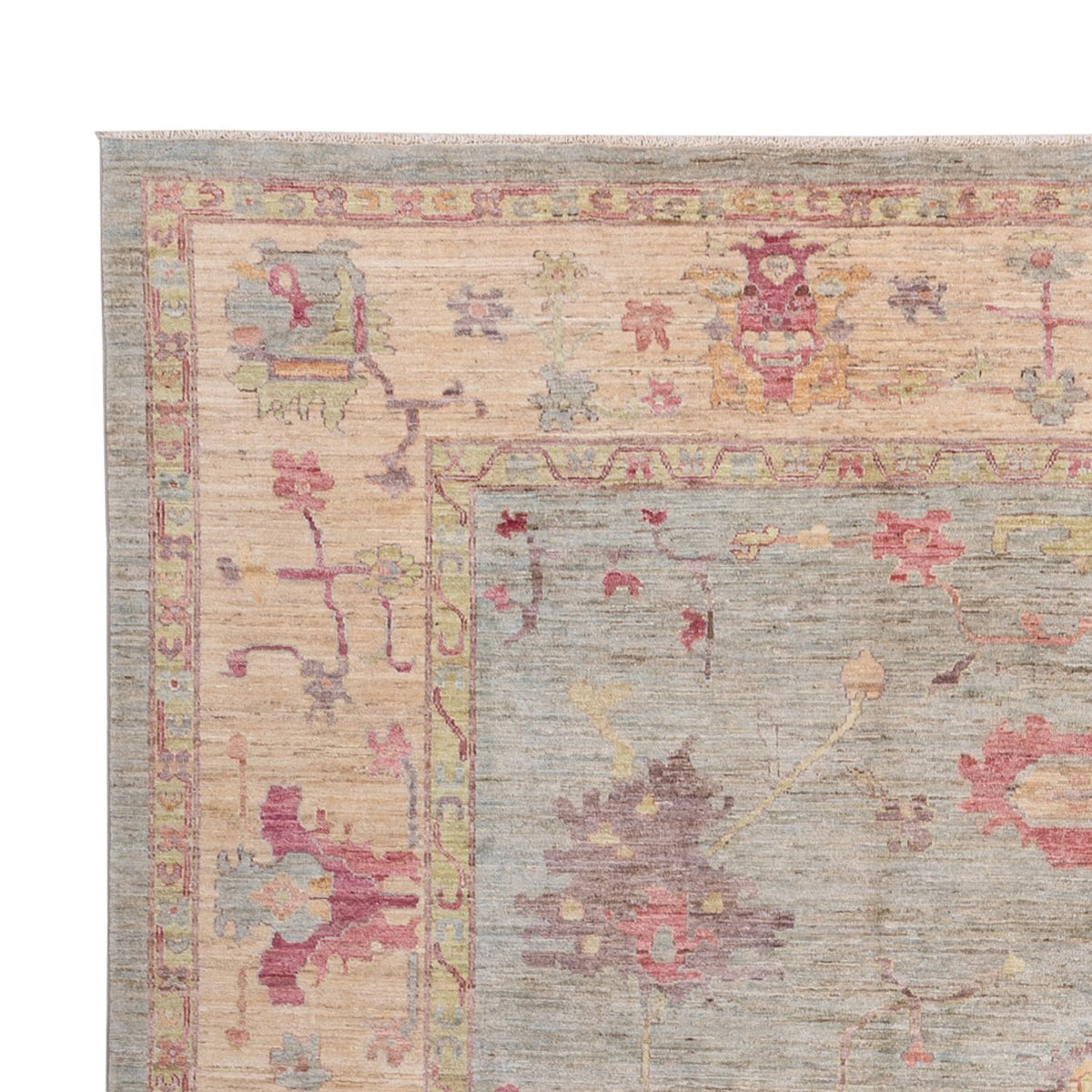 Ziegler Carpet - Usak - 366 x 264 cm - lyseblå