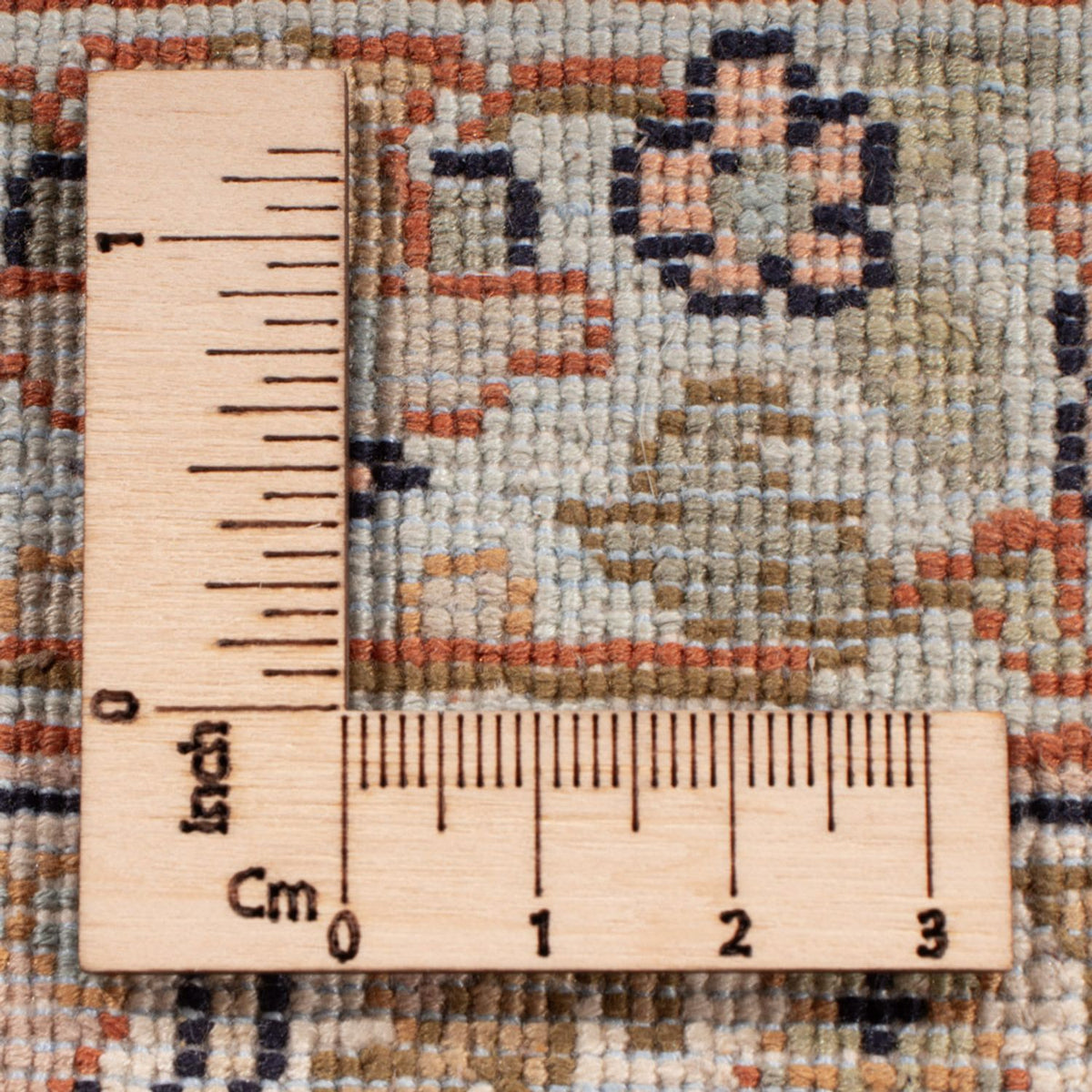 Silketæppe - Kashmir Silk - 378 x 273 cm - mørk beige