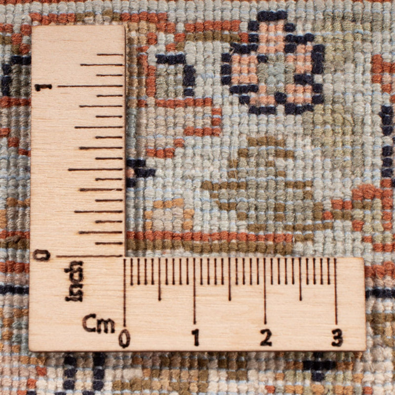 Silketæppe - Kashmir Silk - 378 x 273 cm - mørk beige