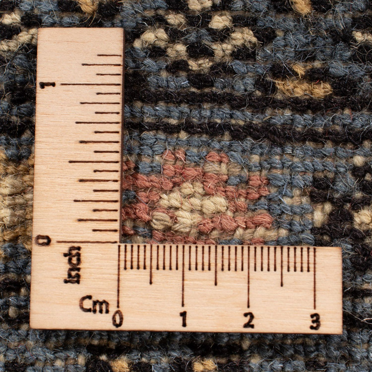 Afghansk tæppe - Bukhara - 344 x 248 cm - blå