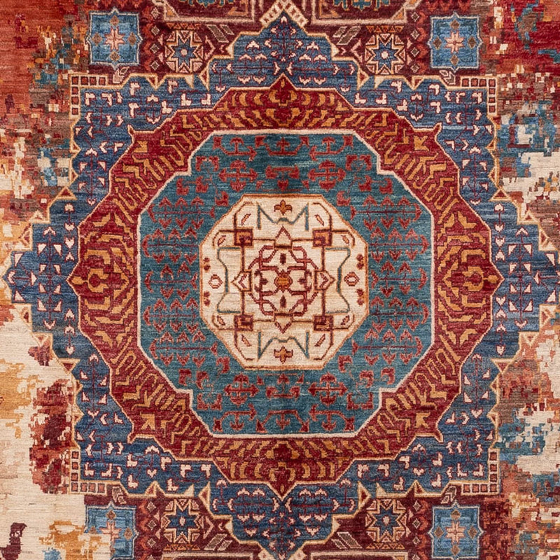 Designer tæppe - 333 x 245 cm - flerfarvet