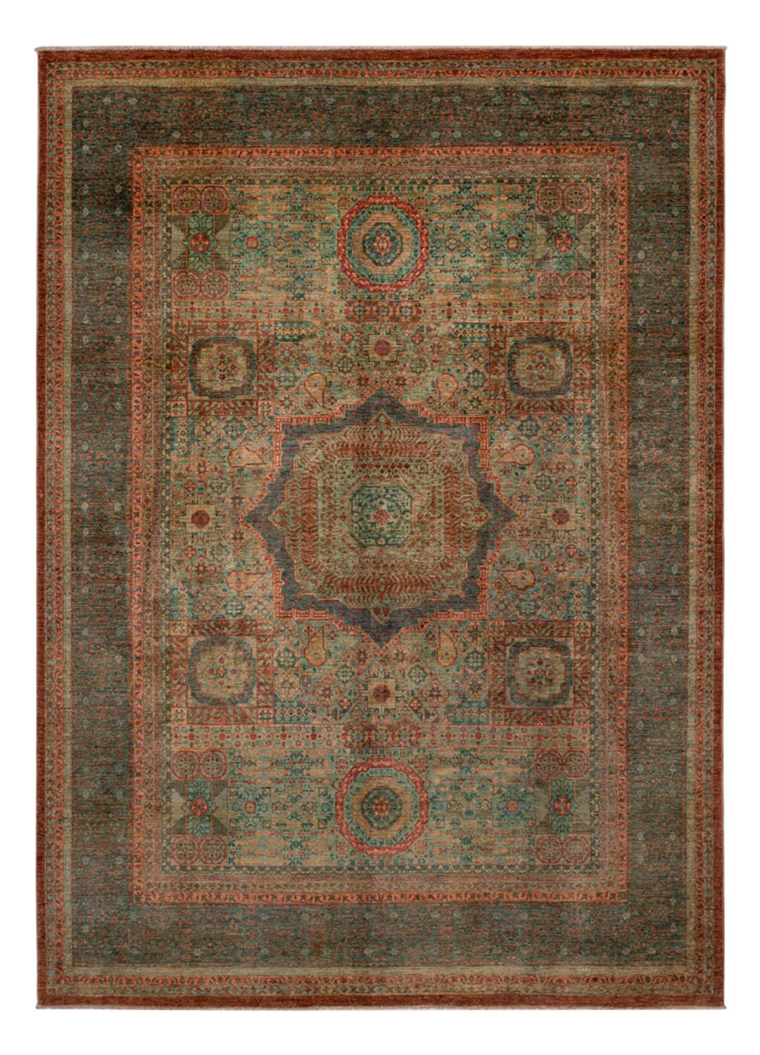 Ziegler Carpet - Ariana - 344 x 249 cm - mørkegrøn