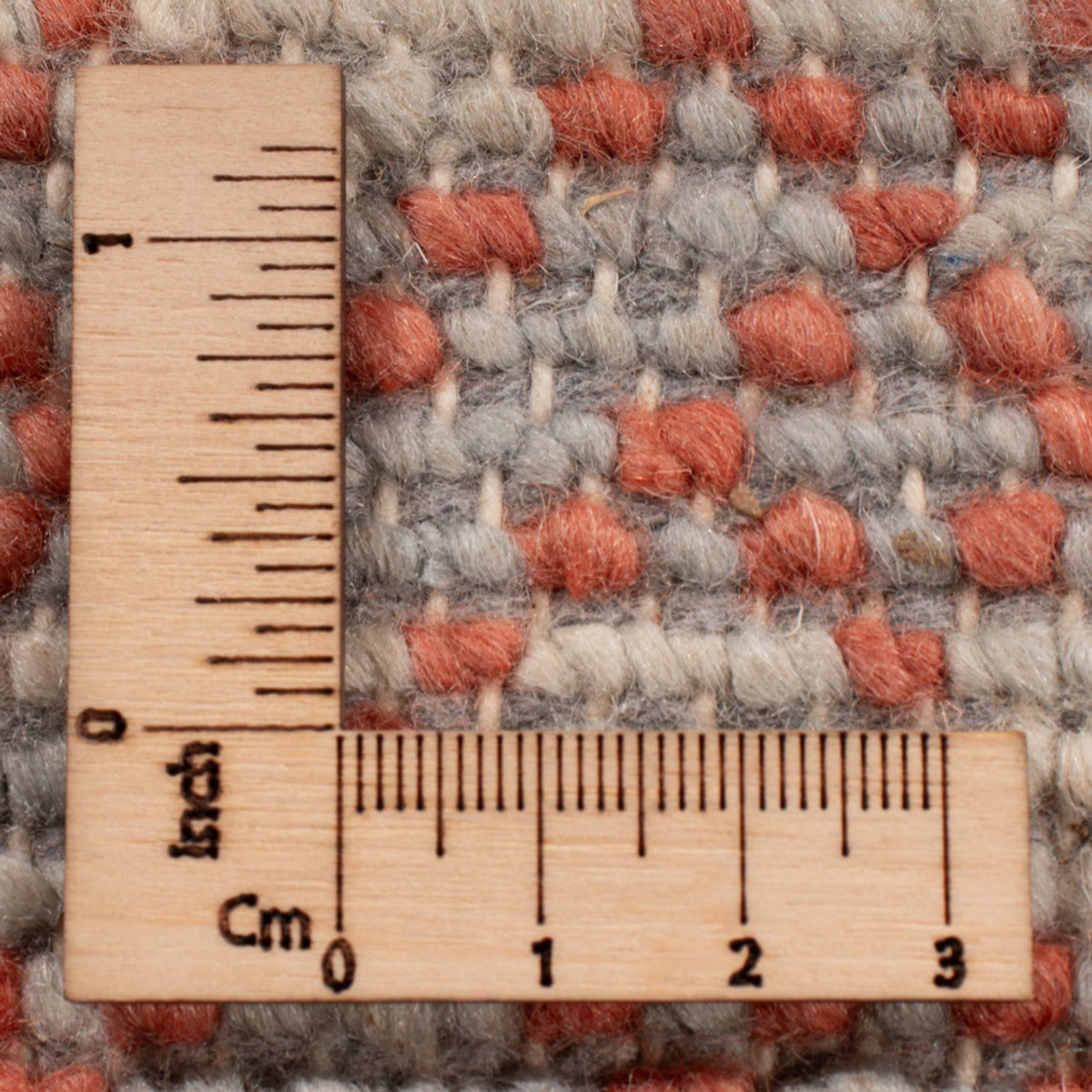 Designer tæppe - 368 x 276 cm - lysrød