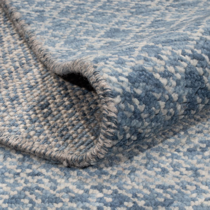 Designer tæppe - 365 x 277 cm - lyseblå