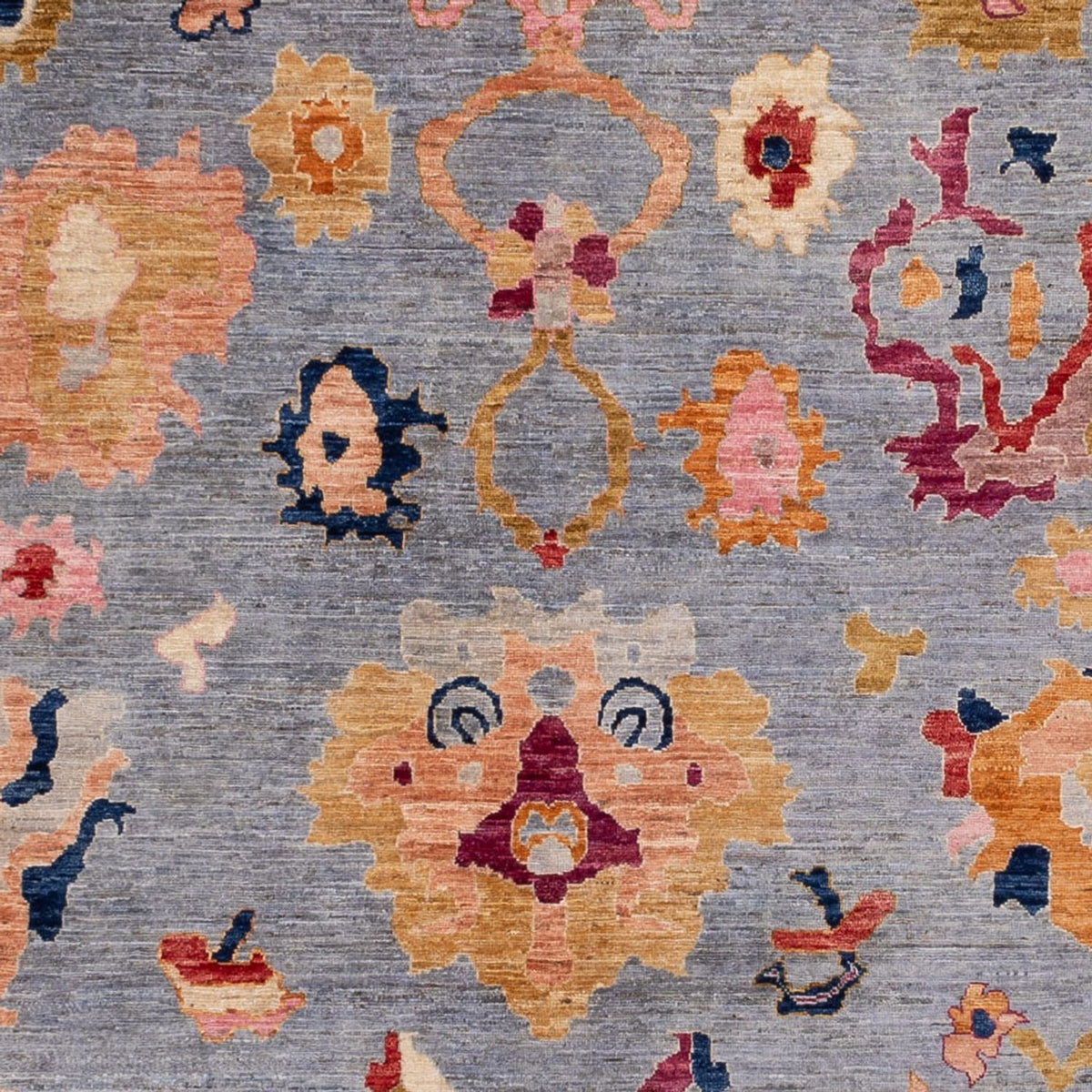 Ziegler Carpet - Usak - 357 x 290 cm - lyseblå