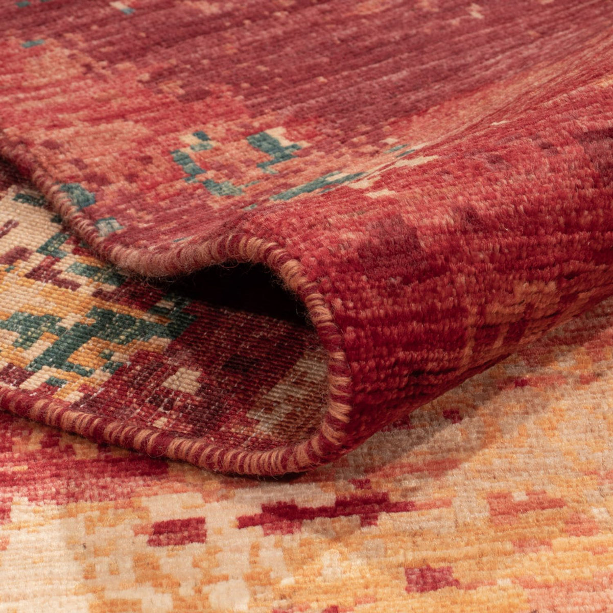 Designer tæppe - 335 x 246 cm - flerfarvet