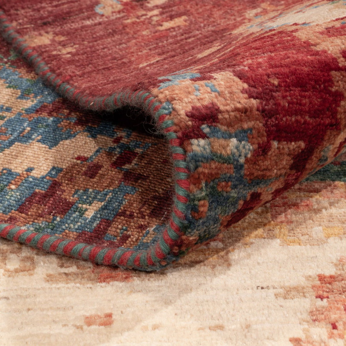 Designer tæppe - 340 x 248 cm - flerfarvet