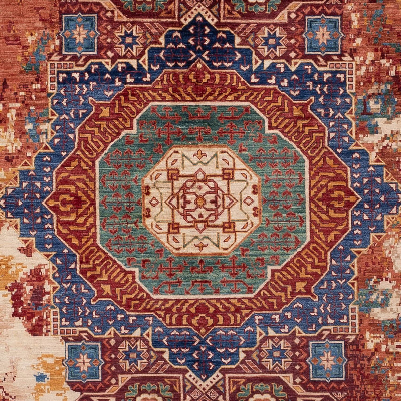 Designer tæppe - 346 x 245 cm - flerfarvet