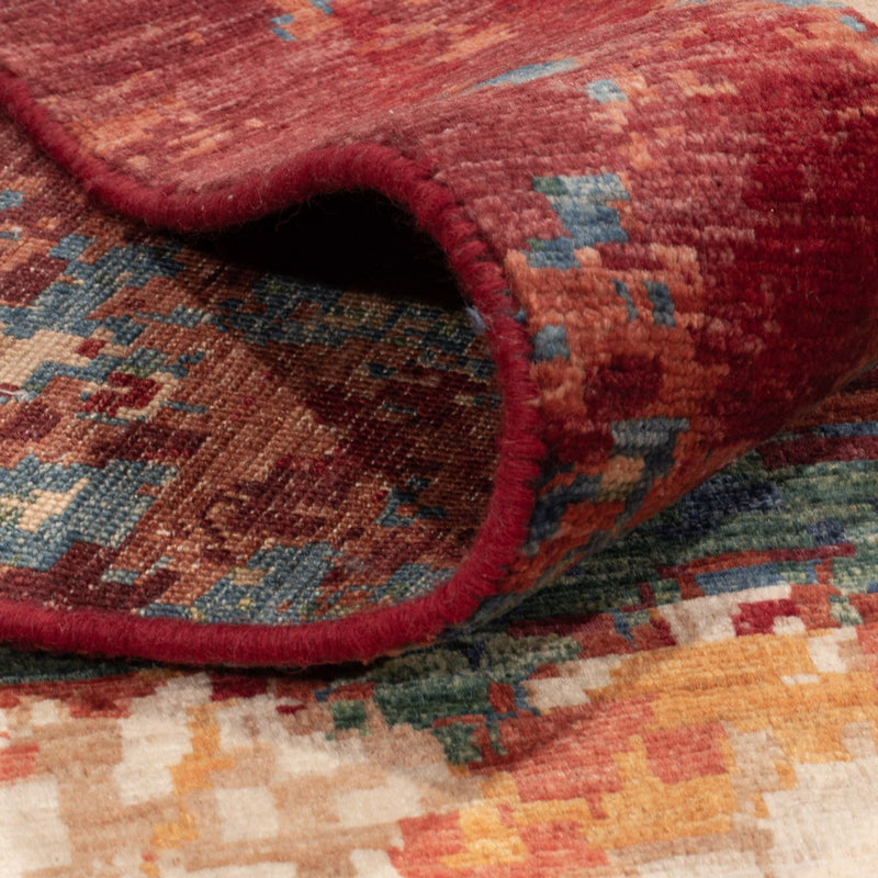 Designer tæppe - 346 x 245 cm - flerfarvet