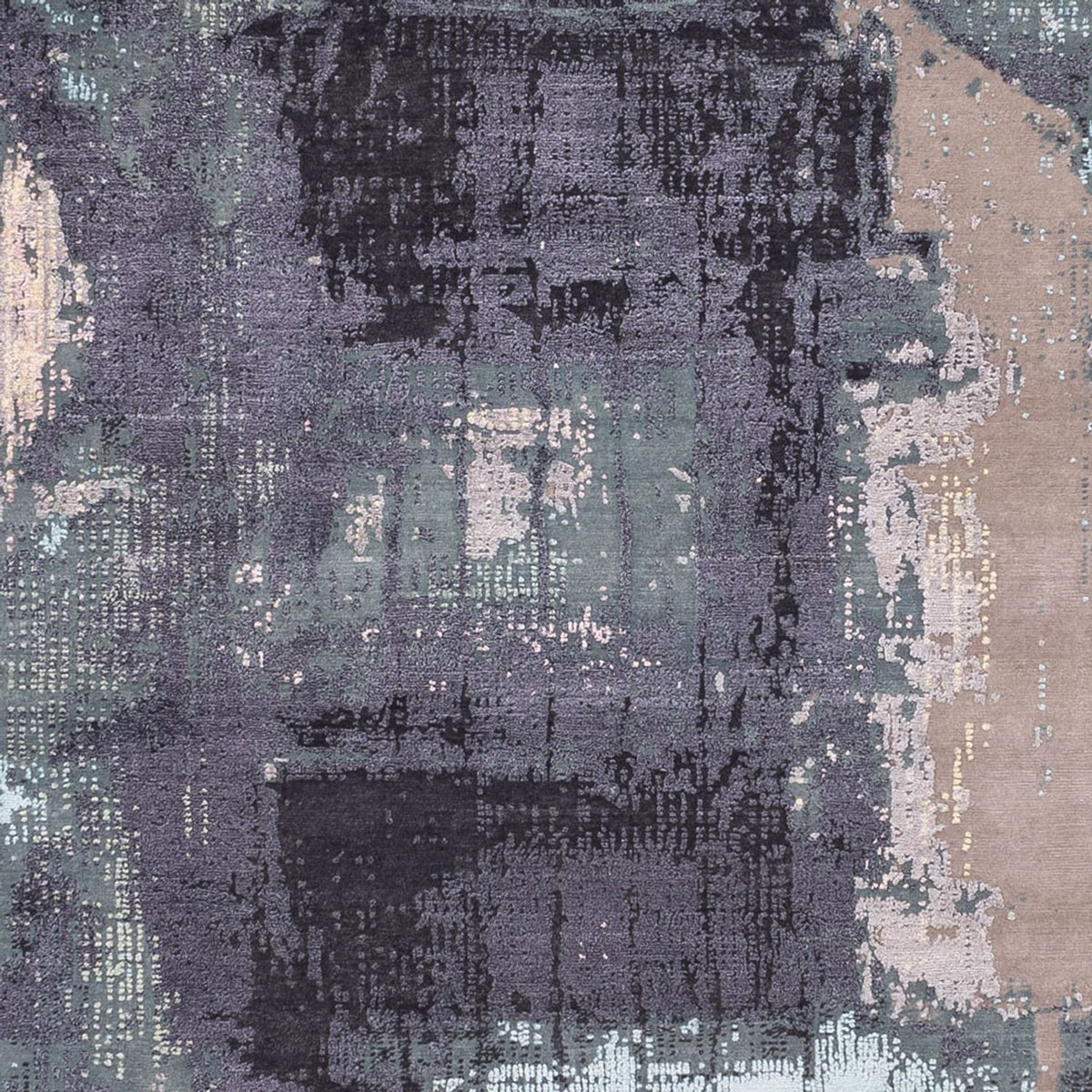 Designer tæppe - 353 x 256 cm - flerfarvet